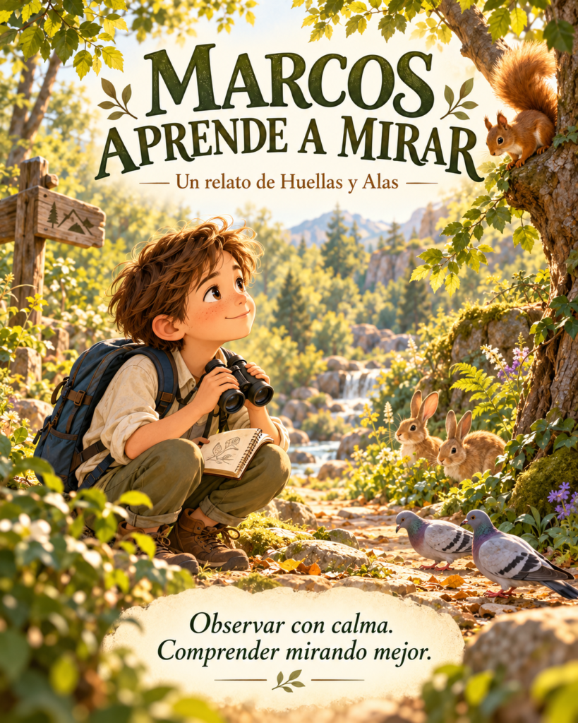 Marcos aprende a mirar